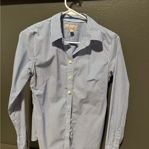 Blue Striped Woman's Shirt